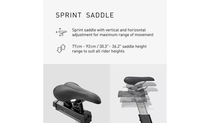 Adidas C-21X Indoor Exercise Bike with Connected Fitness