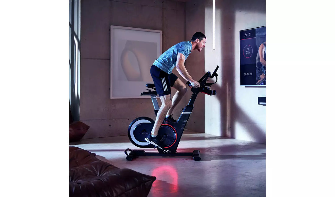 Adidas C-21X Indoor Exercise Bike with Connected Fitness