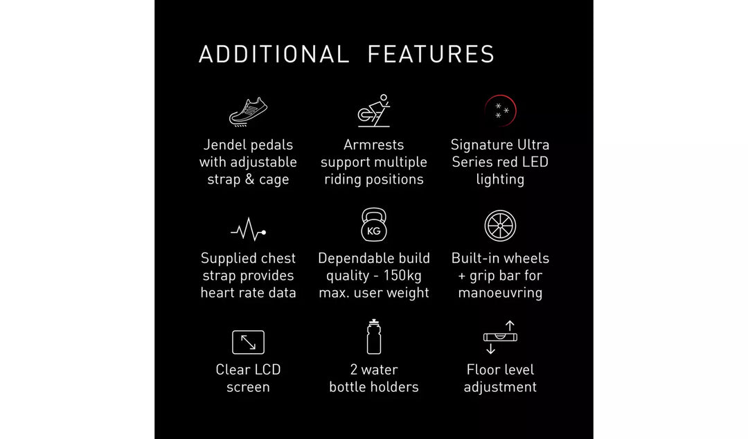 Adidas C-21X Indoor Exercise Bike with Connected Fitness