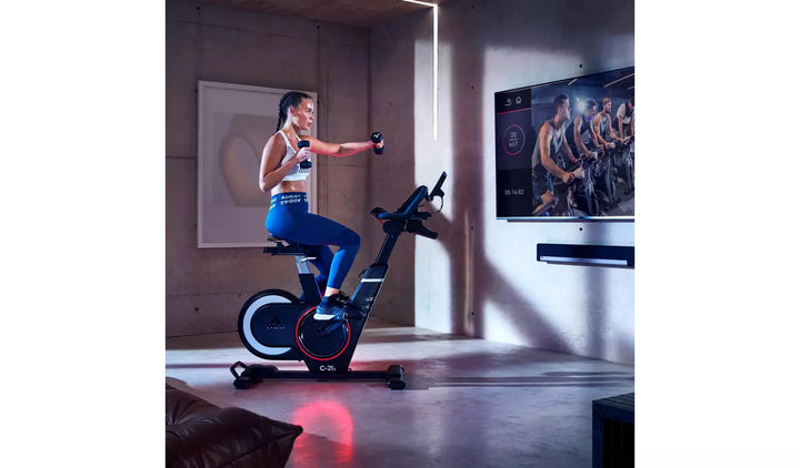 Adidas C-21X Indoor Exercise Bike with Connected Fitness