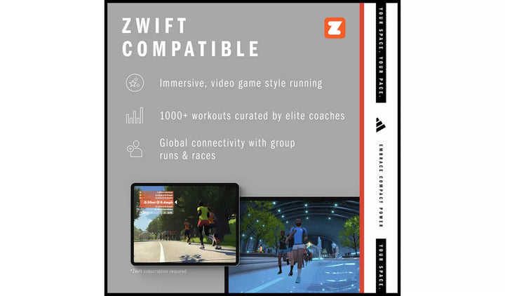 Adidas T-24c Treadmill with Connected Fitness