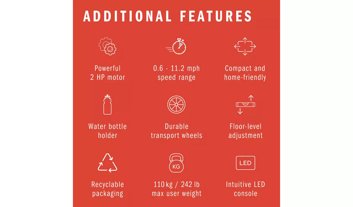 Adidas T-24c Treadmill with Connected Fitness