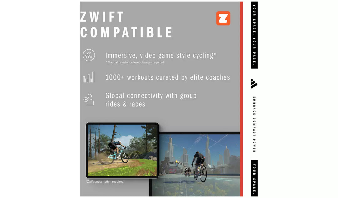 Adidas C-24c Exercise Bike with Connected Fitness