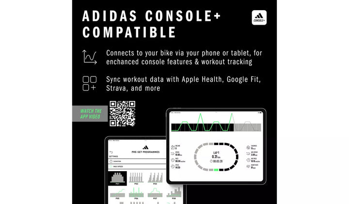 Adidas C-24c Exercise Bike with Connected Fitness