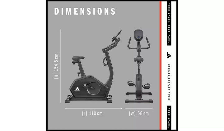 Adidas C-24c Exercise Bike with Connected Fitness