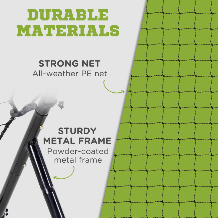 Rebounder Net Aid Multi-Sports Goal Play Teens Adults Baseball Softball Training