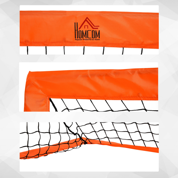 Football Goal Folding Outdoor with All Weather Net Kids Adults 6'x3' HOMCOM