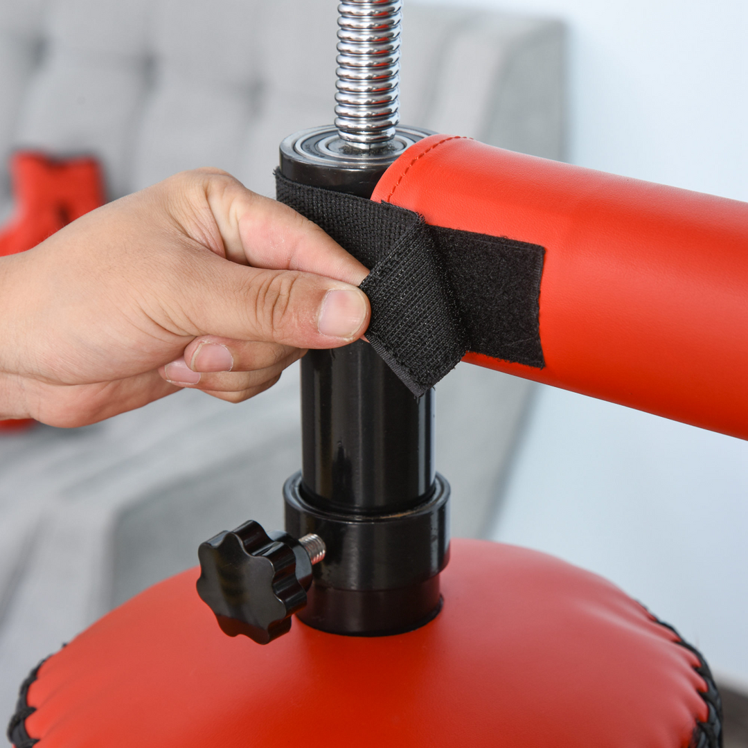 Boxing Kicking Bag Air Pump 12oz Gloves Included