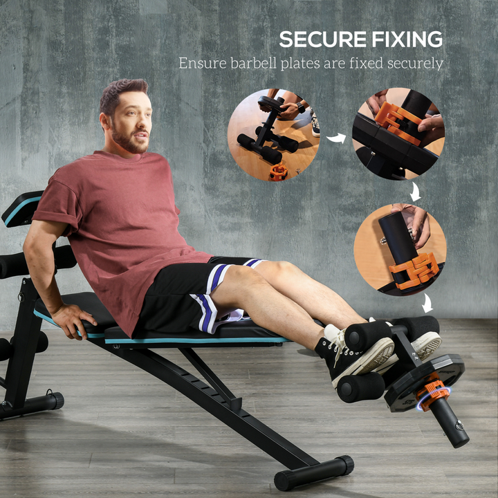 SPORTNOW Tib Bar Tibialis Trainer Fits 5cm/2" Weight Plates