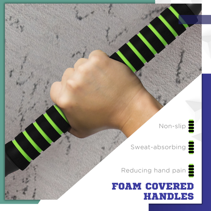 SPORTNOW Weight Dumbbells Set, Barbell, Kettlebell, Push Up Stand, 30kg