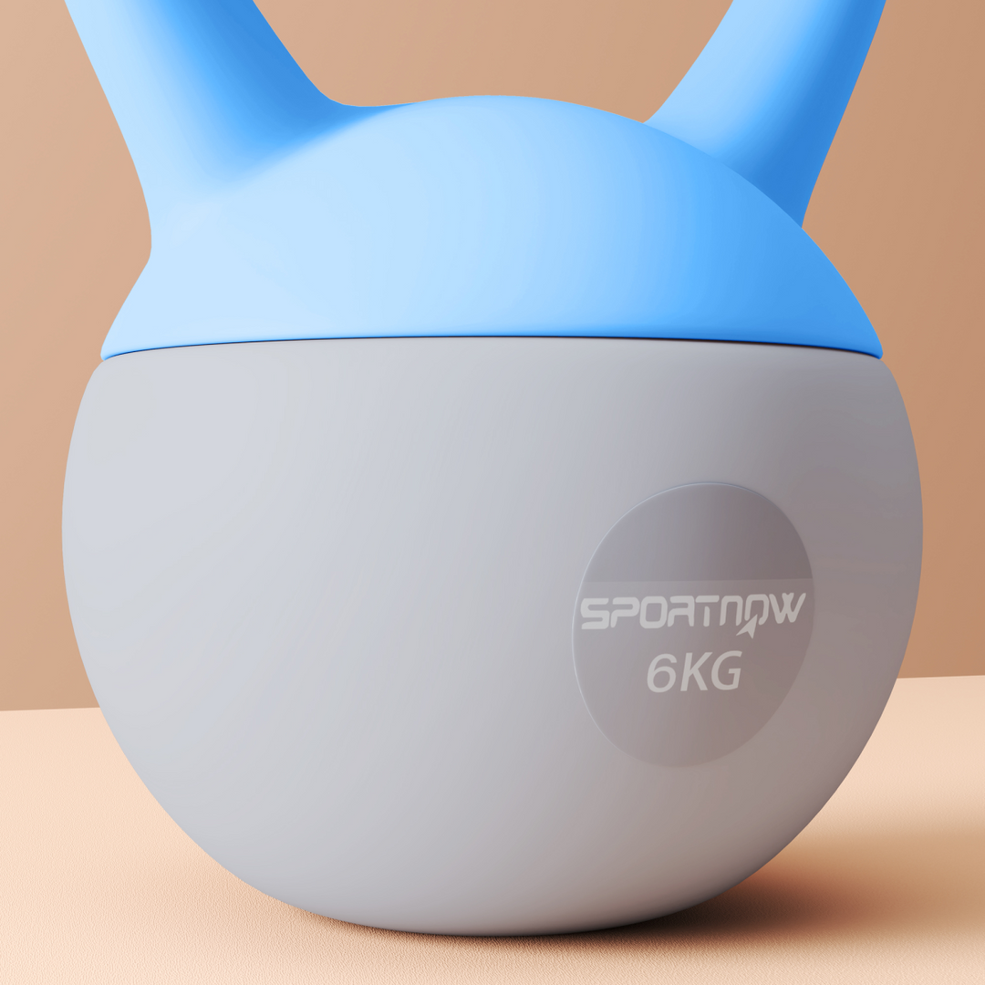 6KG Soft Body Kettlebell - Blue Grey