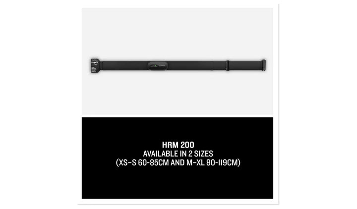 Garmin HRM 200 Heart Rate Monitor Sizes XS-XL