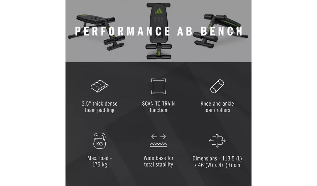 Adidas Performance Adjustable AB Bench