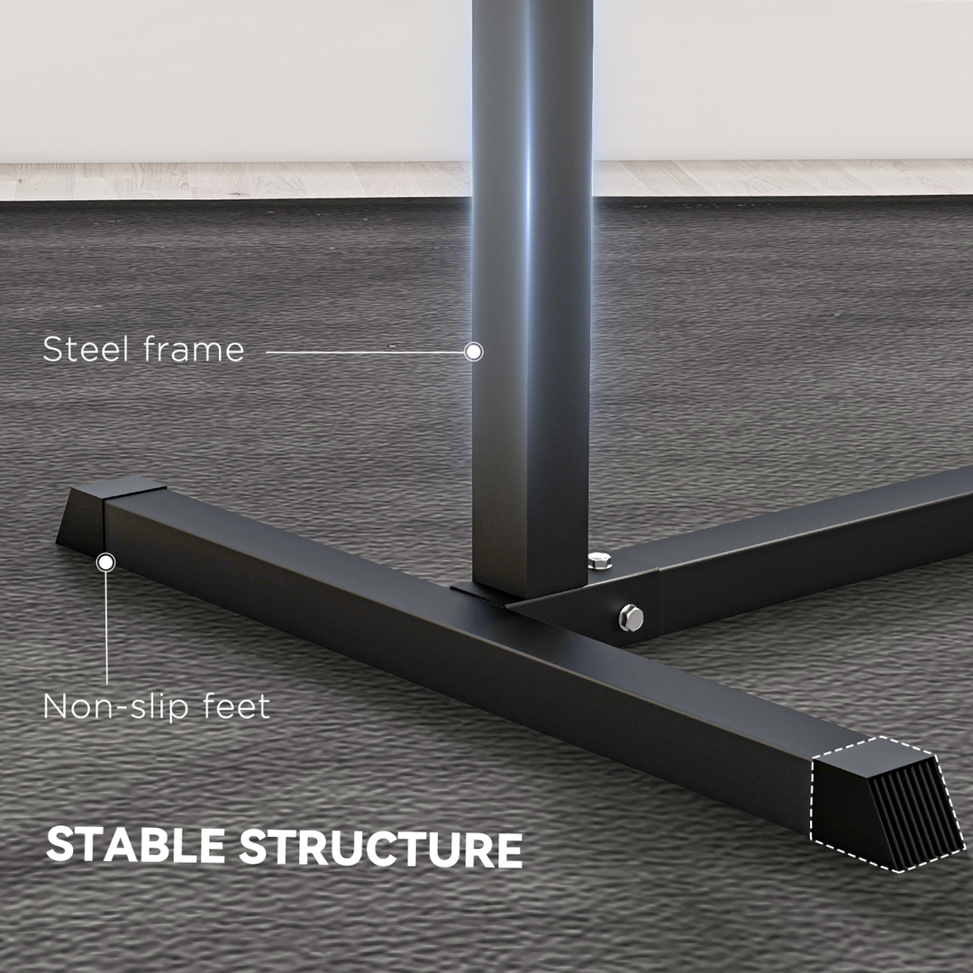 SPORTNOW Back Extension Roman Chair for Back, Abdominal and Gluteal Training