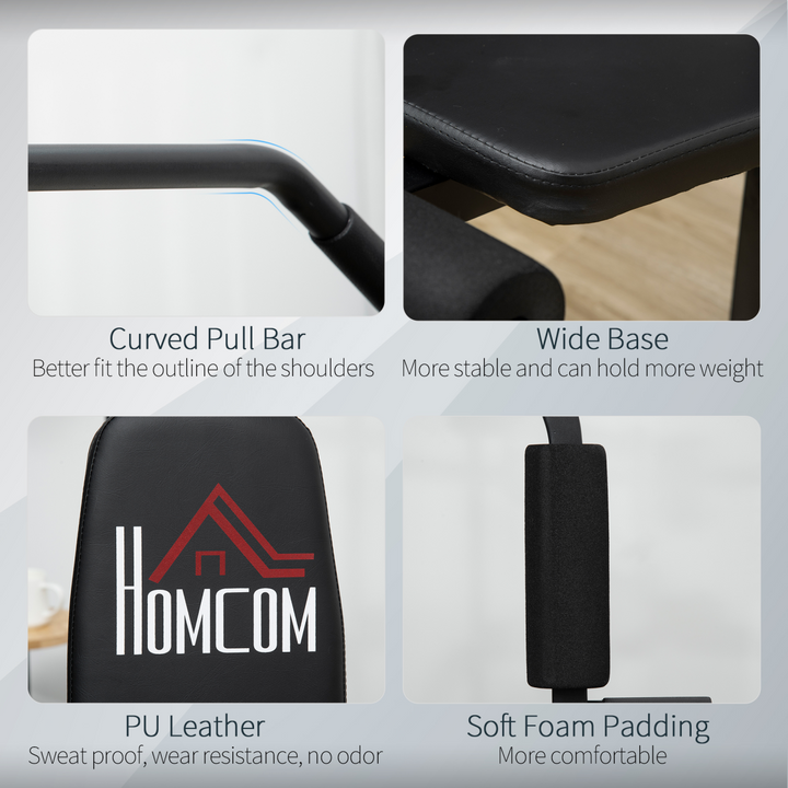 Multifunction Home Gym Machine with 45kg Weights for Full Body Workout HOMCOM