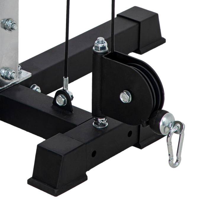 SPORTNOW Cable Crossover Machine for Full Body Strength Training