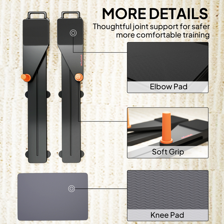 SPORTNOW Push Up Board Set of 2, Portable Press Up Board for Home Gym