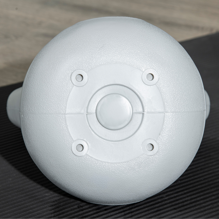 SPORTNOW 2kg Kettle Bell with Handle for Home Gym, Pink and Grey