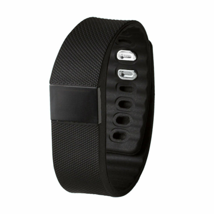 Aquarius Tw64s Bas-Tek Pulse Activity Fitness Tracker Watch With Heart Rate Monitor Black