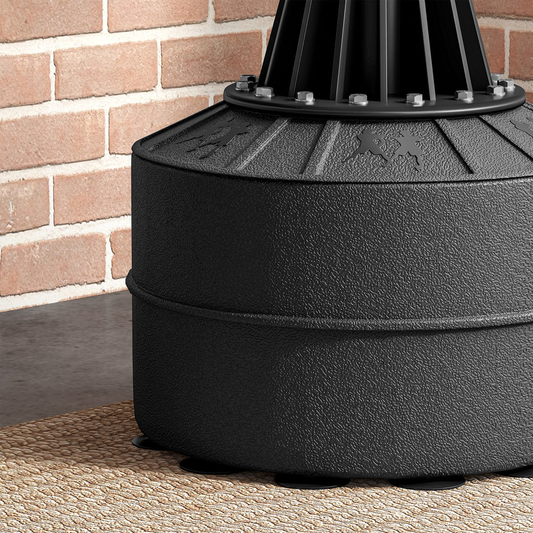 HOMCOM Boxing Punch Bag Stand w/ Rotating Flexible Arm Speed Ball Waterable Base