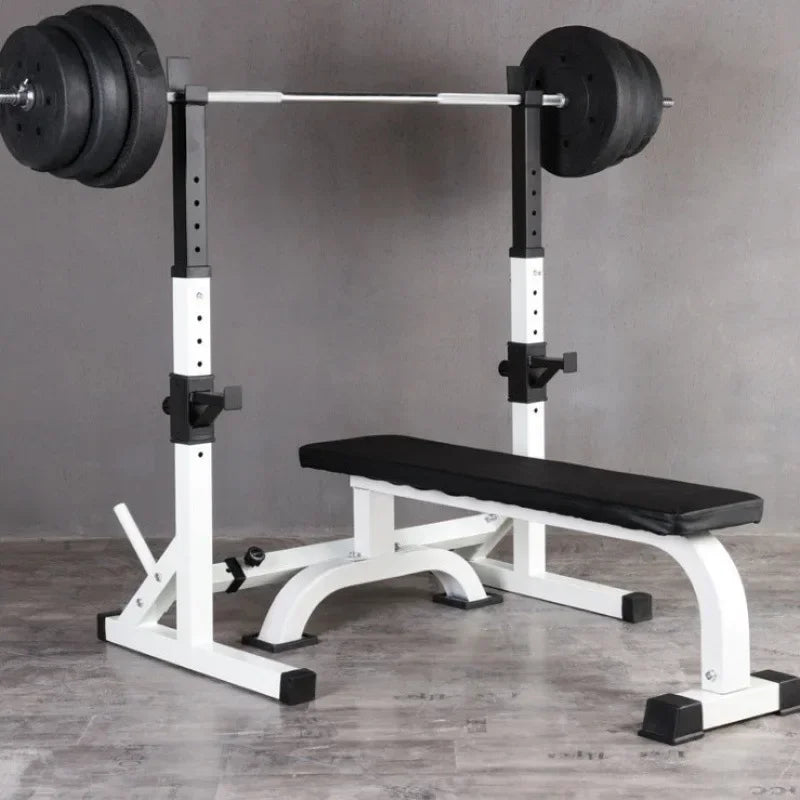 One-Piece Barbell Squat Rack Stand Steel Barbell Stand Weight
