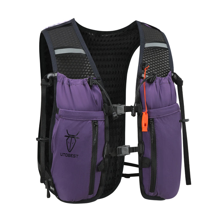 UTOBEST 10L Running Hydration Backpack Compatible With 2L Water Bladder Running Vest for Hiking Cycling