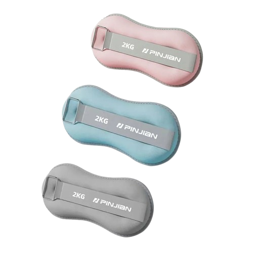 1 Pair 0.75-2kg Wearable Ankle Weights Sandbag Adjustable Wrist Weighted Sand Bags For Running Yoga Walking Fitness Gym Workout