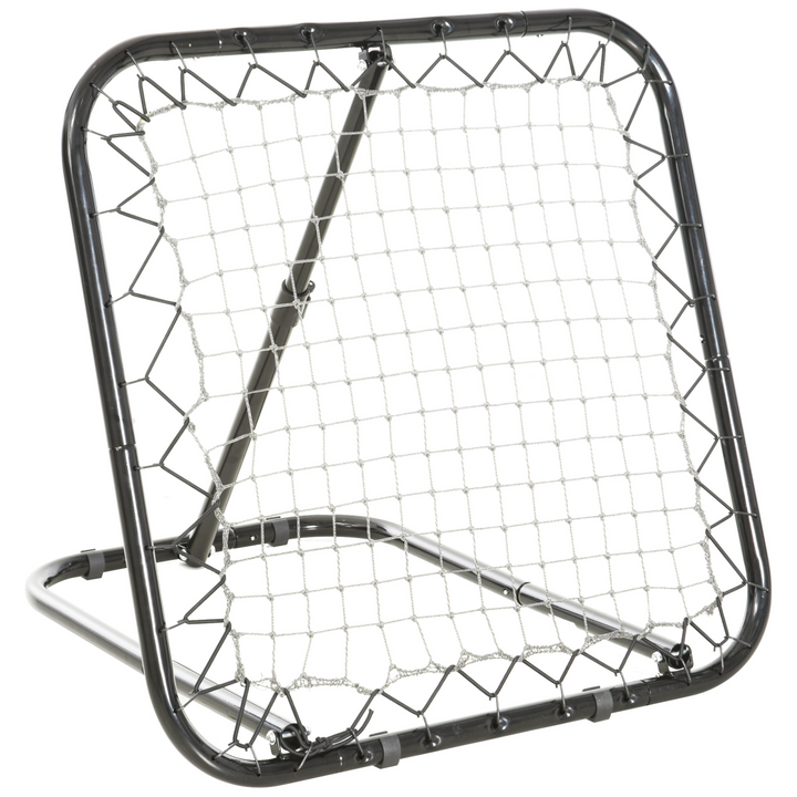 Angle Adjustable Rebounder Net Goal Training Set Football, Baseball HOMCOM